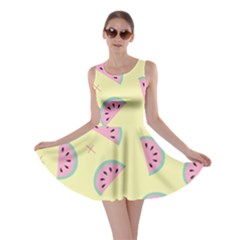 Watermelon Wallpapers  Creative Illustration And Patterns Skater Dress by BangZart