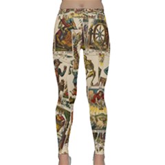 Tarot Cards Pattern Classic Yoga Leggings by Valentinaart