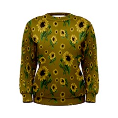 Sunflowers Pattern Women s Sweatshirt