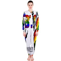 Lgbt New York Onepiece Jumpsuit (ladies)  by Valentinaart