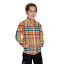 Plaid Pattern Wind Breaker (Kids) View1