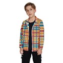 Plaid Pattern Wind Breaker (Kids) View2