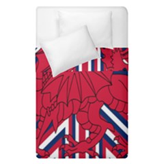 Alternatively Mega British America Red Dragon Duvet Cover Double Side (single Size) by Mariart