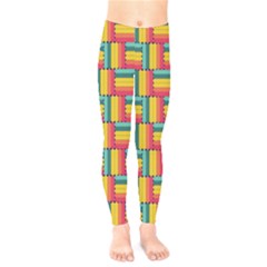 Soft Spheres Pattern Kids  Legging by linceazul