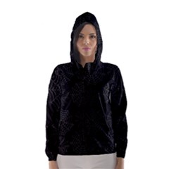 Spider Web Hooded Wind Breaker (women) by Valentinaart