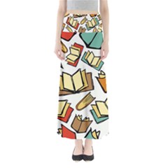 Friends Library Lobby Book Sale Full Length Maxi Skirt