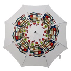 Back To School Hook Handle Umbrellas (medium) by Valentinaart