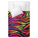 Rainbow Zebra Duvet Cover Double Side (Single Size) View1