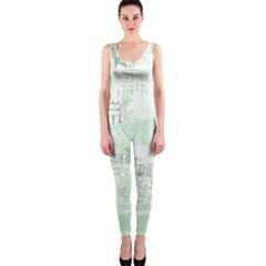 Abstract Art Onepiece Catsuit by ValentinaDesign