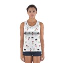 Snowman pattern Sport Tank Top  View1