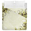 Flower Star Floral Green Camuflage Leaf Frame Duvet Cover Double Side (Queen Size) View1