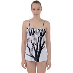 Dead Tree  Babydoll Tankini Set