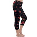 Roses From The Fantasy Garden Capri Winter Leggings  View3