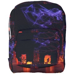 Awaiting Halloween Night Full Print Backpack by gothicandhalloweenstore