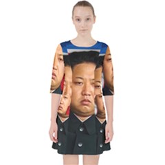 Kim Jong-un Pocket Dress by Valentinaart