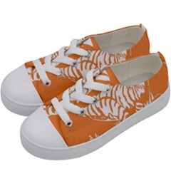 Animals Dinosaur Ancient Times Kids  Low Top Canvas Sneakers