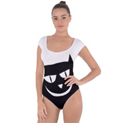 Cat Vector Clipart Figure Animals Short Sleeve Leotard 