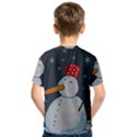 Snowman Kids  Sport Mesh Tee View2