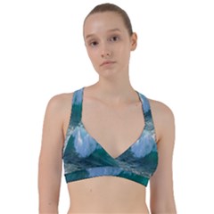 Awesome Wave Ocean Photography Sweetheart Sports Bra by yoursparklingshop