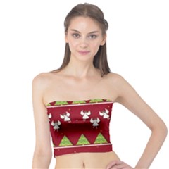 Christmas Angels  Tube Top by Valentinaart