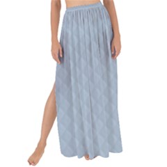 Powder Blue Stitched And Quilted Pattern Maxi Chiffon Tie-up Sarong