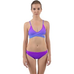 Pattern Wrap Around Bikini Set by gasi