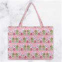 Floral Pattern Medium Tote Bag View1