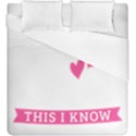 Jesus Loves Me [converted] Duvet Cover Double Side (King Size) View1