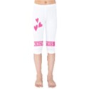 Jesus Loves Me [converted] Kids  Capri Leggings  View1