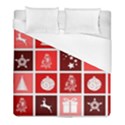 Christmas Map Innovative Modern Duvet Cover (Full/ Double Size) View1