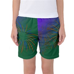 Sylvester New Year S Day Year Party Women s Basketball Shorts by BangZart