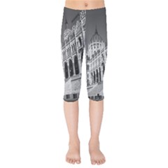 Architecture Parliament Landmark Kids  Capri Leggings  by BangZart