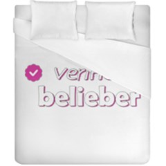 Verified Belieber Duvet Cover (california King Size)