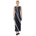 Fractal Mathematics Abstract Fitted Maxi Dress View2