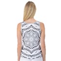 Mandala Pattern Floral Women s Basketball Tank Top View2