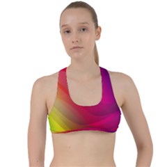 Background Wallpaper Design Texture Criss Cross Racerback Sports Bra