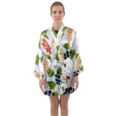 Juicy Currants Long Sleeve Kimono Robe by TKKdesignsCo