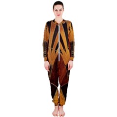 Art Deco Gold Onepiece Jumpsuit (ladies)  by NouveauDesign