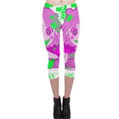 Fujoshi Capri Leggings  by psychodeliciashop