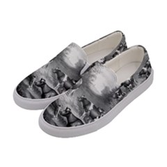 Holstein Fresian Cows Fresian Cows Women s Canvas Slip Ons by Celenk