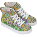 Amoeba Flowers Kid s Hi-Top Skate Sneakers View3