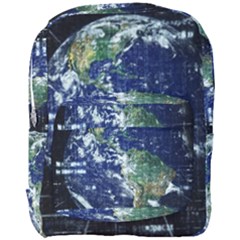 Earth Internet Globalisation Full Print Backpack by Celenk