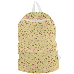 Hats Pink Beige Foldable Lightweight Backpack by snowwhitegirl