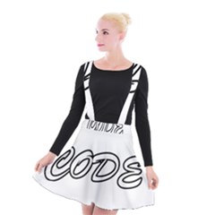 Code White Suspender Skater Skirt by Code