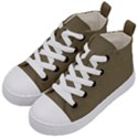 Rainy Brown Kid s Mid-Top Canvas Sneakers View2