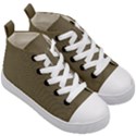 Rainy Brown Kid s Mid-Top Canvas Sneakers View3