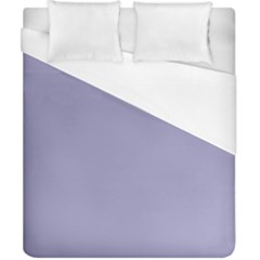 Grey Violet Duvet Cover (california King Size) by snowwhitegirl