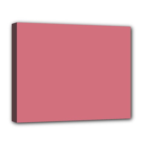 Pink Mauve Deluxe Canvas 20  X 16   by snowwhitegirl