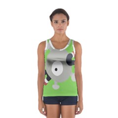 Magnemite (blue) Sport Tank Top  by SamEarl13