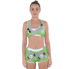 Magnemite (blue) Racerback Boyleg Bikini Set by SamEarl13